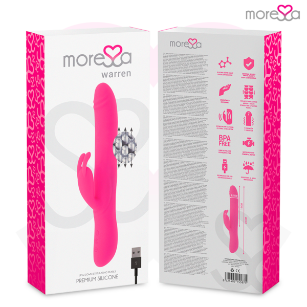 Moressa Warren — Rabbit Vibrator, Rolling Balls — Hi-Tech Vibrators — view 8