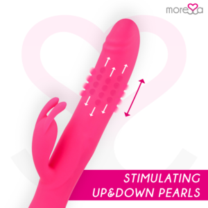 Moressa Warren — Rabbit Vibrator, Rolling Balls — Hi-Tech Vibrators — view 3