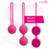 Moressa Osian Set — Kegel Balls, Silicone, Pink — Ben Wa Balls