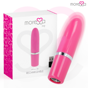 Moressa Ivy — Lipstick Vibrator, Pink — Bullet Vibrators