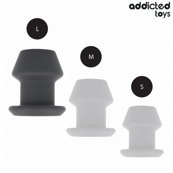 Addicted Toys Extreme — Silicone Butt Plug, 10.4 cm, Hollow — Anal — view 7