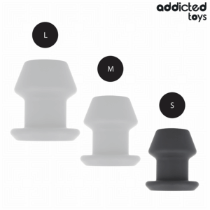 Addicted Toys Extreme — Silicone Butt Plug, 7.5 cm, Hollow — Anal — view 4