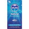 Skins Natural — Condoms, 16 Pack — Classic Condoms