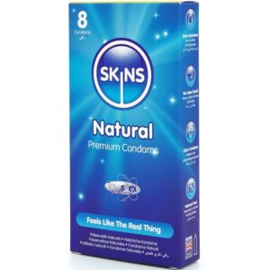 Skins Natural — Condoms, 8 Pack — Classic Condoms — view 2