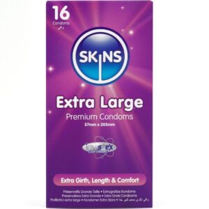 Skins — XL Condoms, 16 Pack — Condom Multipacks