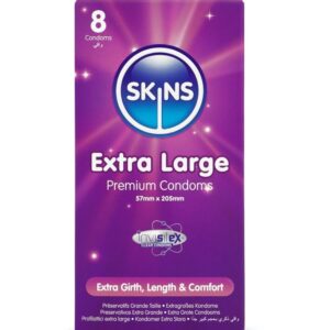 Skins — XL Condoms, 8 Pack — Condom Multipacks