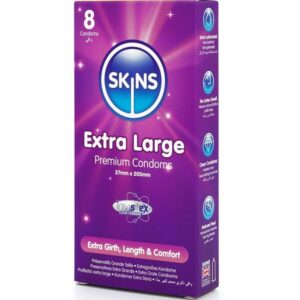 Skins — XL Condoms, 8 Pack — Condom Multipacks — view 2