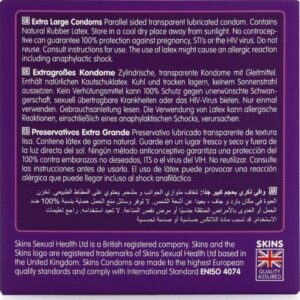 Skins — XL Condoms, 4 Pack — Condom Multipacks — view 4