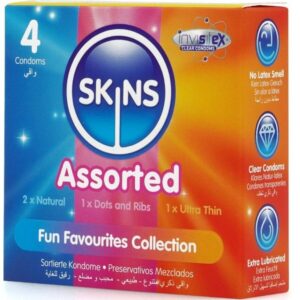 Skins — Assorted Condoms, 4 Pack — Classic Condoms — view 2