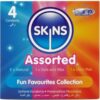 Skins — Assorted Condoms, 4 Pack — Classic Condoms