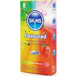 Skins Multi Flavours — Flavoured Condoms, 8 Pack — Condom Multipacks — view 2
