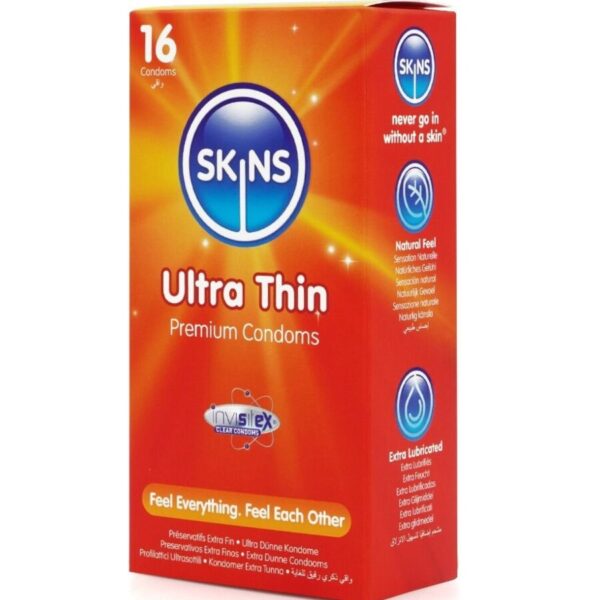 Skins — Ultra Thin Condoms, 16 Pack — Condom Multipacks — view 2