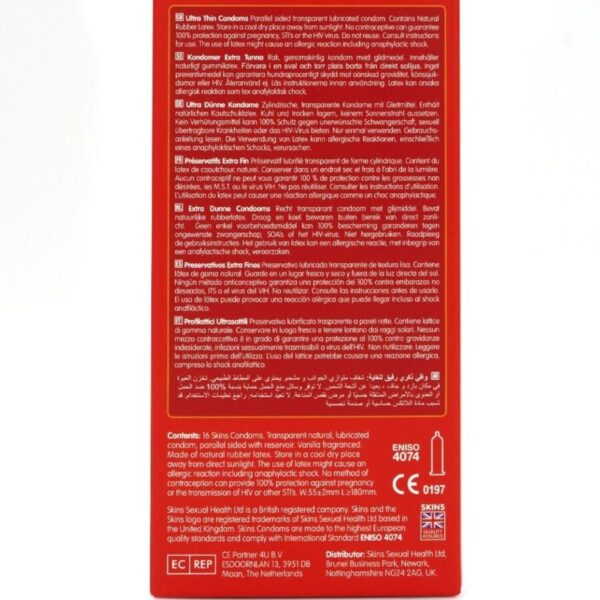 Skins — Ultra Thin Condoms, 16 Pack — Condom Multipacks — view 4