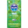 Skins Mint — Flavoured Condoms, 8 Pack — Condom Multipacks