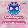 Skins Bubblegum — Flavoured Condoms, 4 Pack — Condom Multipacks