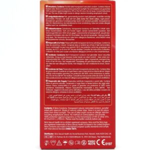 Skins Strawberry — Flavoured Condoms, 8 Pack — Condom Multipacks — view 4