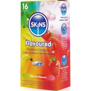 Skins Multi Flavours — Flavoured Condoms, 16 Pack — Condom Multipacks — view 2