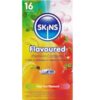 Skins Multi Flavours — Flavoured Condoms, 16 Pack — Condom Multipacks