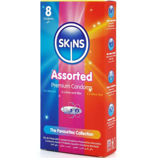 Skins — Assorted Condoms, 8 Pack — Classic Condoms — view 4