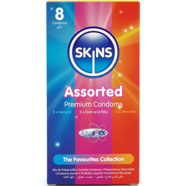 Skins — Assorted Condoms, 8 Pack — Classic Condoms