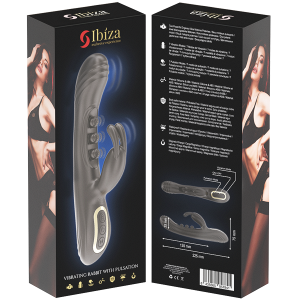 Ibiza Pulsation — Rabbit Vibrator, Waterproof — Clitoral Stimulators — view 7