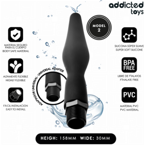Addicted Toys Universal Model 2 — Anal Douche, Black