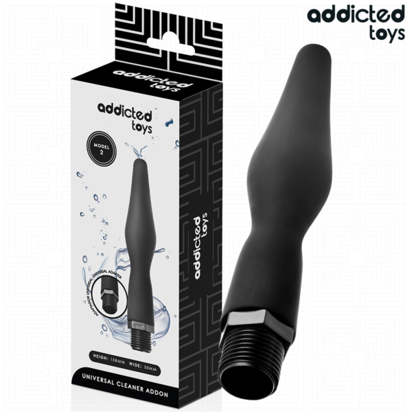 Addicted Toys Universal Model 2 — Anal Douche, Black — view 2