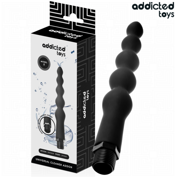 Addicted Toys Universal Model 5 — Anal Douche, Black — view 2