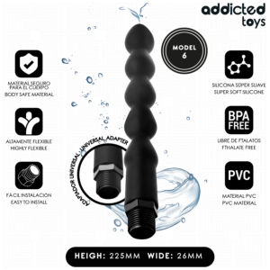 Addicted Toys Universal Model 6 — Anal Douche, Black
