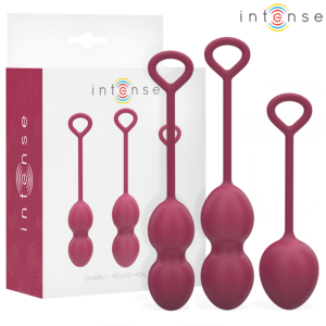 Intense Charli Kit — Kegel Balls, Silicone, Violet — Kegel Balls & Ben Wa Balls