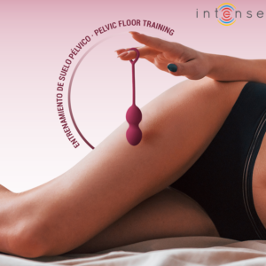 Intense Charli Kit — Kegel Balls, Silicone, Violet — Kegel Balls & Ben Wa Balls — view 3