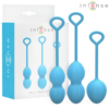 Intense Charli Kit — Kegel Balls, Silicone, Ocean Blue — Kegel Balls & Ben Wa Balls