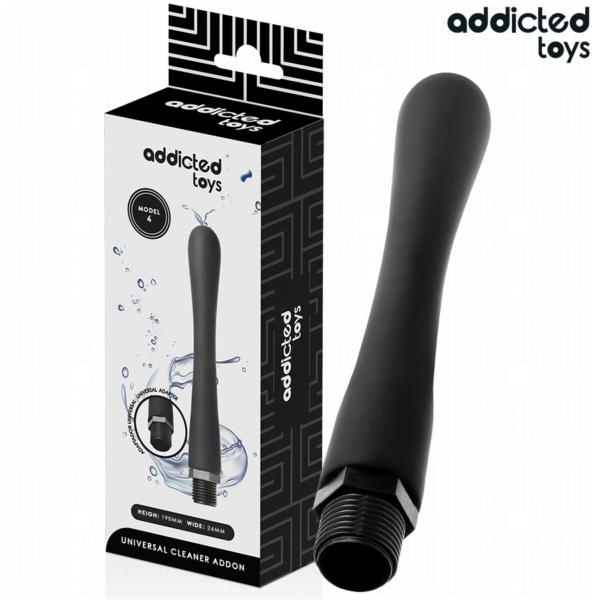 Addicted Toys Universal Model 4 — Anal Douche, Black — view 5