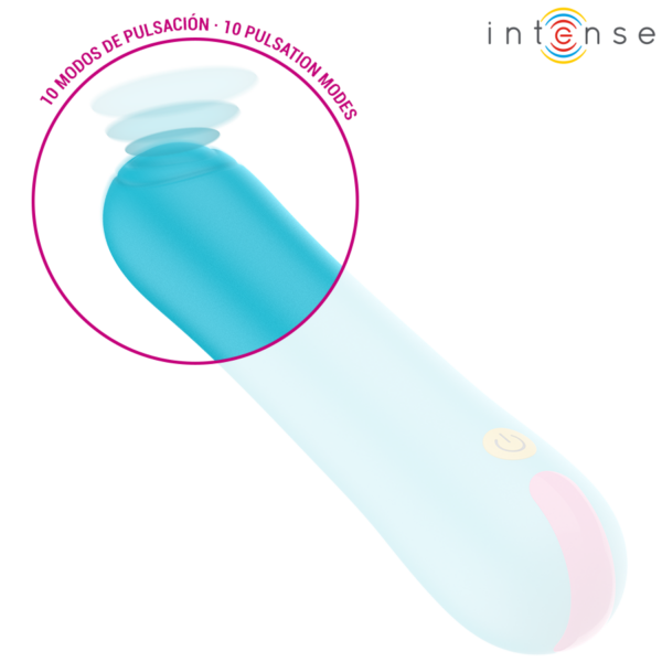 Intense Claudia — Vibrator, Waterproof — Thrusting Pulsators — view 3