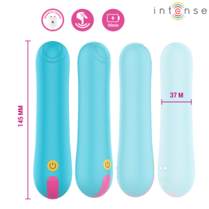 Intense Claudia — Vibrator, Waterproof — Thrusting Pulsators — view 4
