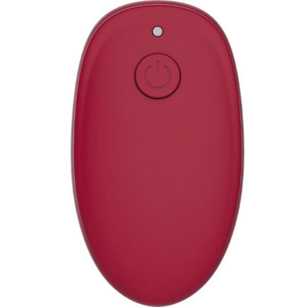Snail Vibe Gizi Duo — Couples Vibrator, Remote Control, Burgundy — view 6
