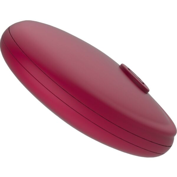 Snail Vibe Gizi Duo — Couples Vibrator, Remote Control, Burgundy — view 9