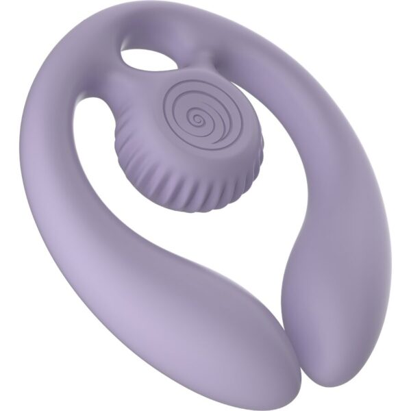 Snail Vibe Gizi Duo — Couples Vibrator, Remote Control, Lilac — view 9