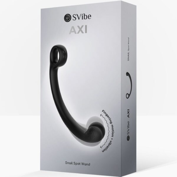 Snail Vibe Axi — Wand Vibrator, Rechargeable, Black — Vibrators — view 2