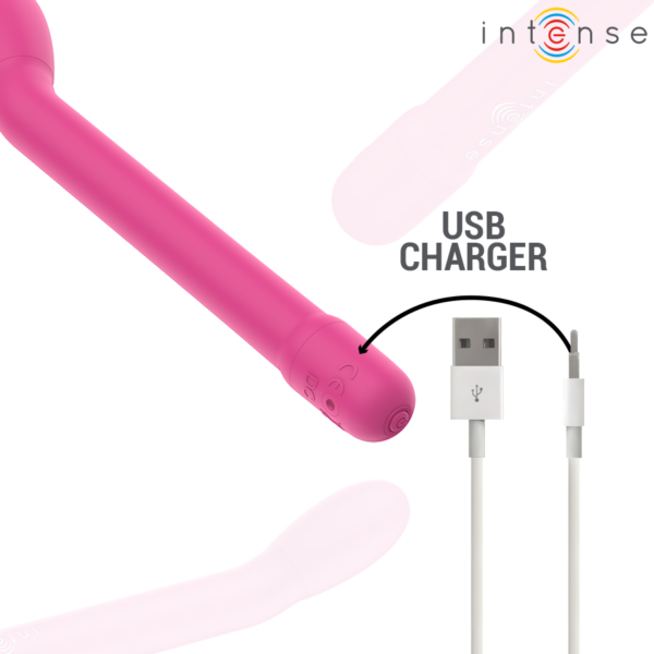 Intense Karlie — G-Spot Vibrator, Rechargeable, Pink — Classic Vibrators — view 6