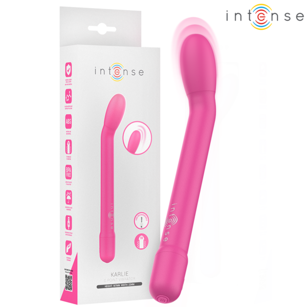 Intense Karlie — G-Spot Vibrator, Rechargeable, Pink — Classic Vibrators