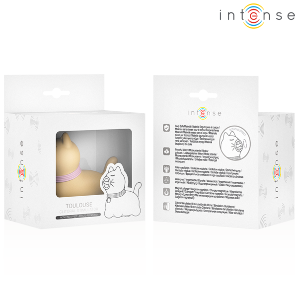 Intense Toulouse — Tongue Vibrator, Rechargeable, Yellow — Clitoral Stimulators — view 7