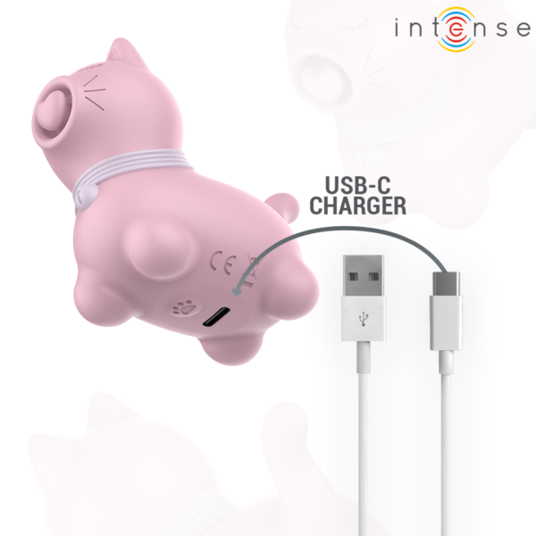 Intense Marie — Tongue Vibrator, Rechargeable, Pink — Clitoral Stimulators — view 6