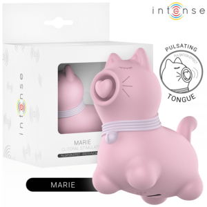 Intense Marie — Tongue Vibrator, Rechargeable, Pink — Clitoral Stimulators