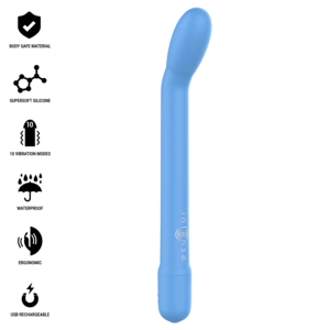 Intense Karlie — G-Spot Vibrator, Rechargeable, Blue — Classic Vibrators — view 2