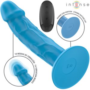 Intense Phoebe — Realistic Vibrator, Remote Control, Blue — Realistic Vibrators — view 2