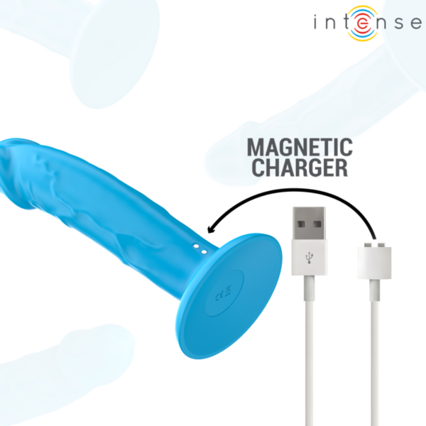 Intense Phoebe — Realistic Vibrator, Remote Control, Blue — Realistic Vibrators — view 7