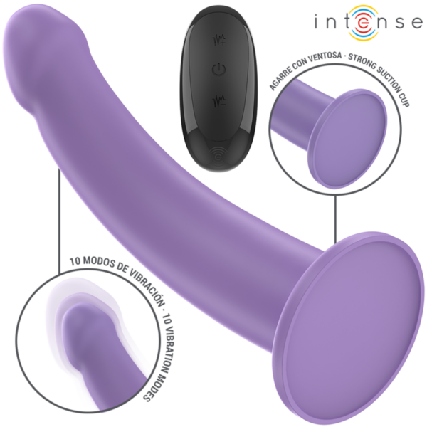 Intense Eddie — Vibrator, Remote Control, Purple — Remote Control Vibrators — view 2