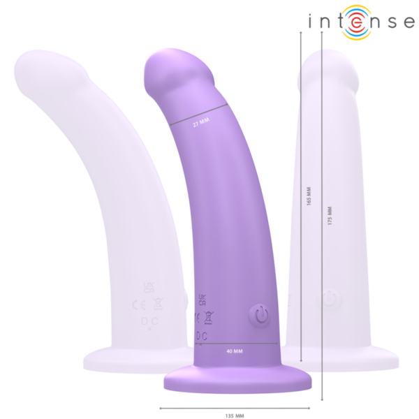 Intense Eddie — Vibrator, Remote Control, Purple — Remote Control Vibrators — view 3