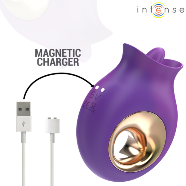 Intense Tuli — Clitoral Stimulator, Waterproof, Purple — Clitoral Stimulators — view 6